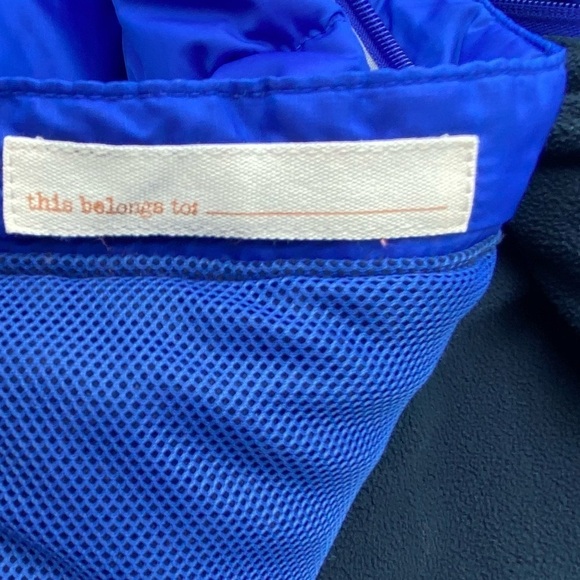 Crewcuts Kids Hooded Puffer Jacket Blue Full Zip Pockets Outerwear Winter 12 - Picture 10 of 11